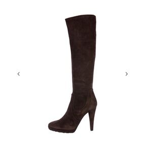 Valentino Suede Knee-High Boots Size: 6 | IT 36
